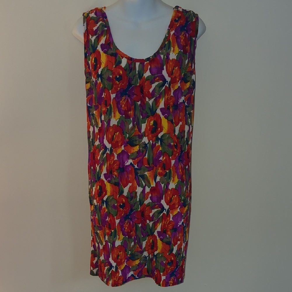🏵️Vintage Swimsuit Cover Floral Dress